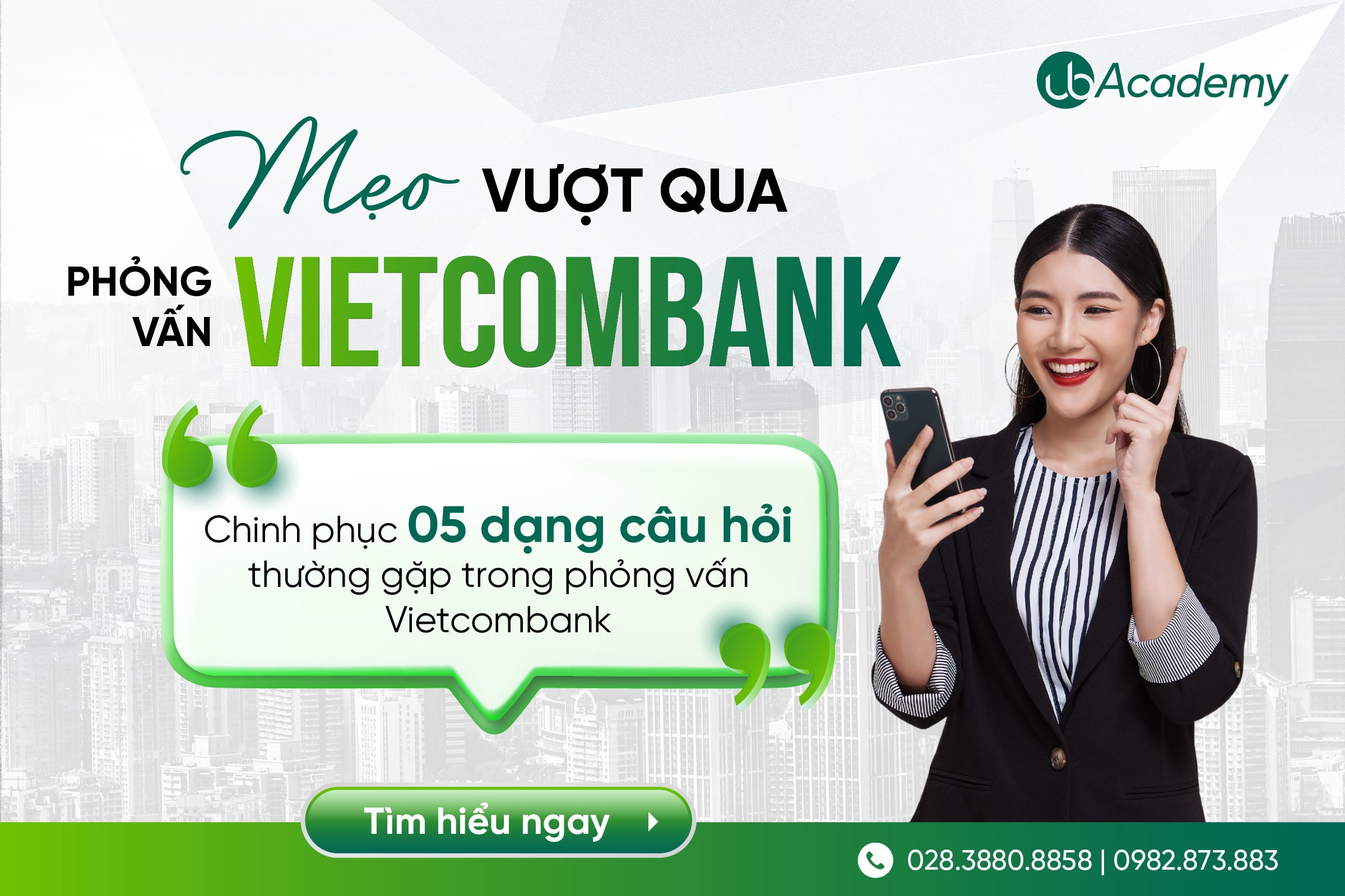 Mẹo phỏng vấn Ngân hàng Vietcombank